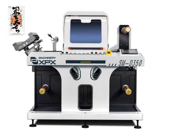Quality Auto Laser Label Die Cutting Machine Efficient With Three Cuts for sale