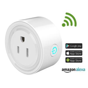 Buy cheap WiFi Smart Plug Mini Outlet with Energy Monitoring, Works with Amazon Alexa Echo and Google Assistant, No Hub Required, product