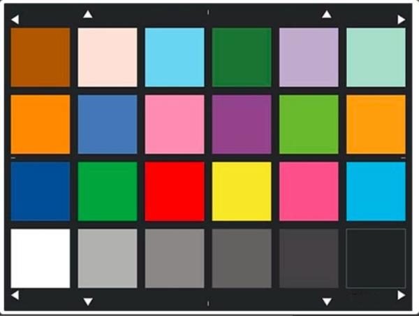 Quality Reflective Type Picture Resolution Chart YE0188 Color Photography Graphic Artscolors for sale