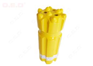 China 13 Buttons Dome Flat Thread Button Bit , Button Drill Bit With Long Life on sale