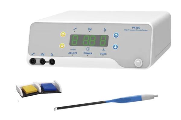 Quality Tabletop Bipolar RF Coblation Plasma Surgery System Device 100 KHz Frequency for sale