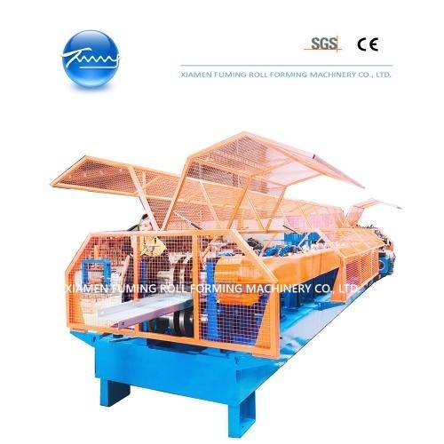 Auto Purlin CZ Profile Roll Forming Machine With Precise Cutting