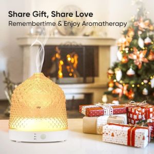 200ml Ultrasonic Aromatherapy Diffusers with Glass ▕ DN-851