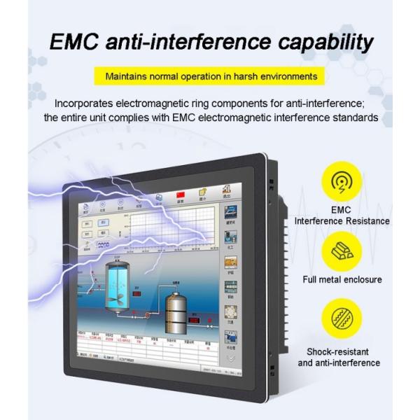 Industrial Control Query All-in-One Machine Intel Panel PC fanless support embedded Computer 21.5 inch celeron J1900 quad core processor touch desktop