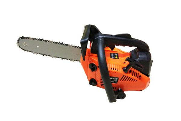Quality Mini Gasoline Gas Powered Chain Saw Non - Slip Handle Heat Resisting For Home for sale