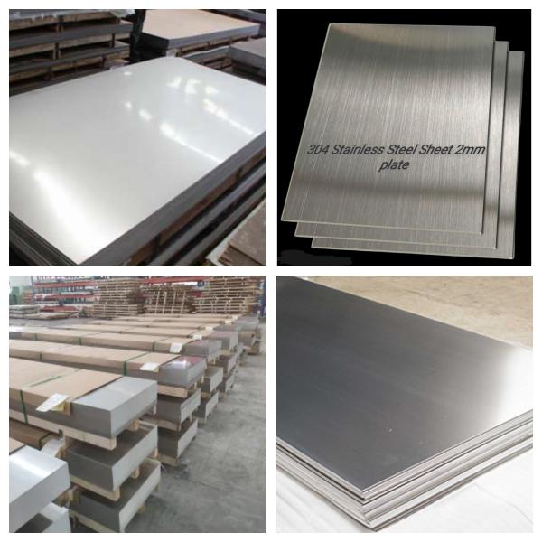 16-150mm Thickness Hot Rolled Stainless Steel Plate Grade 201 Common Dimensions 4 *10