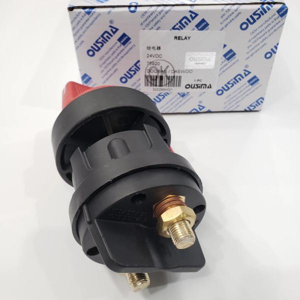 24v Glow Plug Timer Relay , Doosan Daewoo Battery Master Switch 75920