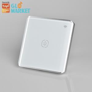 Buy cheap Tuya 1 Gang Switch Wifi Curved Surface Manual Touch Control Wall Switches For Smart Home product