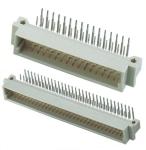 90 Degree Female IDC Socket Connector With Flange Din 41612 Type Connector