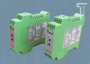 DC 24V Power Tension Amplifier Connecting Two Load Sensors Green Color Tension Signal Amplifier
