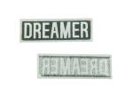 Iron On Square Single Custom Embroidered Patches Washable And Durable