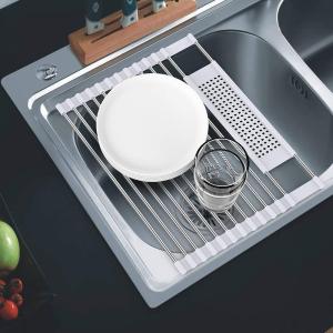 Buy cheap Multi purpose Home Storage Organization Roll Up Dish Drying Rack Over The Sink product