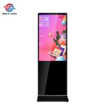 Floor Standing Public Info Display On LCD Scree Panel WiFi Bluetooth Romote