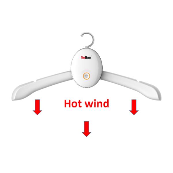 Hot Sale Portable Folding Hanging Electric Travel Clothes Dryer with 360 Degree Hanger