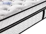 White Queen Size Hybrid Pocket Spring Mattress With Double Spring Bed Net