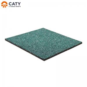Buy cheap Thickness 2cm Sports Rubber Floor Mats Wear Resistant Fireproof product