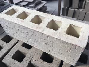 China Guniting Materials Clay Hollow Bricks Face 230 X 76 X 70mm Rough Face With Five Holes on sale