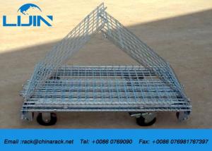 Industrial Steel Mesh Storage Cages , 1200 * 1000 * 890mm Wire Security Cage