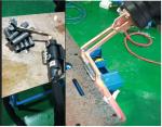 10-40khz Digital Handheld Induction Heater Induction Brazing Machine For Copper