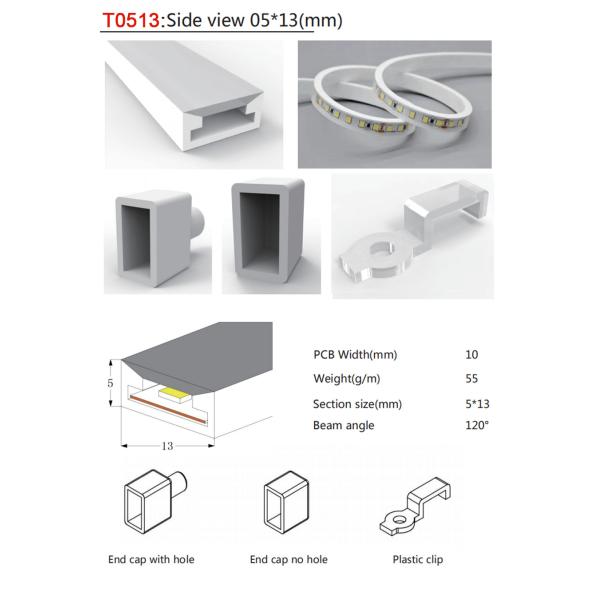 Easy Installation LED Flex Neon Light Professional Structural Design