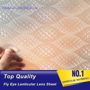Buy cheap PLASTIC LENTICULAR fly eye 3d lenses sheet plastic pp microlens arrays materials for packing box decoration product