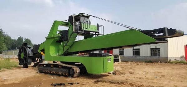 Quality 534kw Material Handling Machine full Hydraulic Mining Bucket Wheel Excavator  For Mining Coal Loading Unloading for sale
