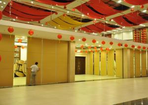 Multi-Purpose Room Movable Partition Acoustic Room Dividers Aluminium Frame