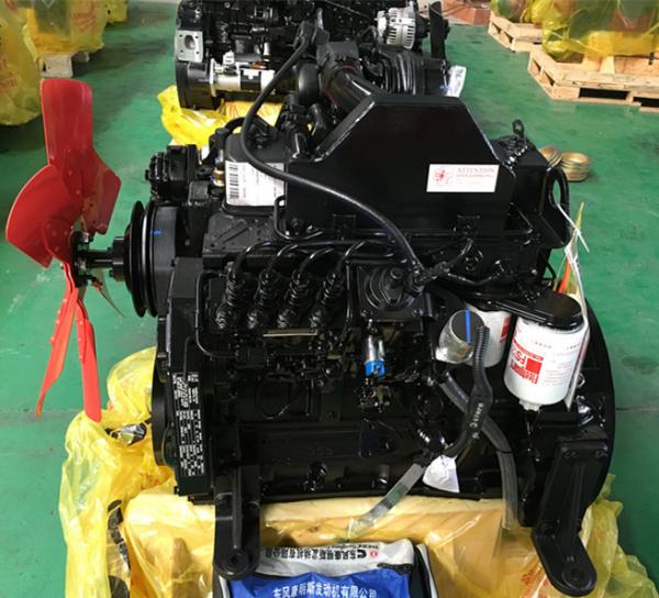 Quality Compact Size Multi Cylinder Diesel Engine Cummins 4 Stroke Low Noise 125HP for sale