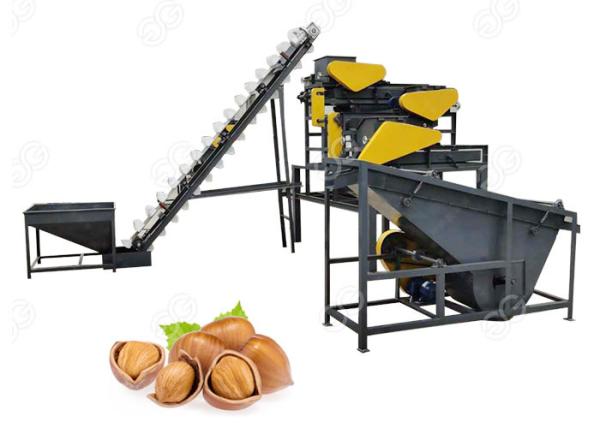 Quality GELGOOG Large Hazelnut Shelling Machine Almond Processing Equipment for sale