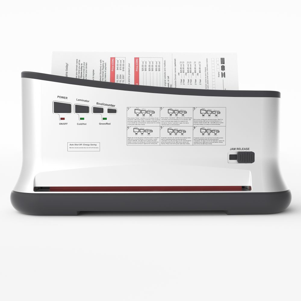 NTC Temperature Control A3 A4 Thermal Book Binding Machine , 13 Inch Laminator 2 In 1