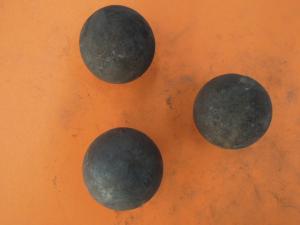 Buy cheap Mineral Processing Forged Grinding Steel Ball Dia 25 - 125mm product