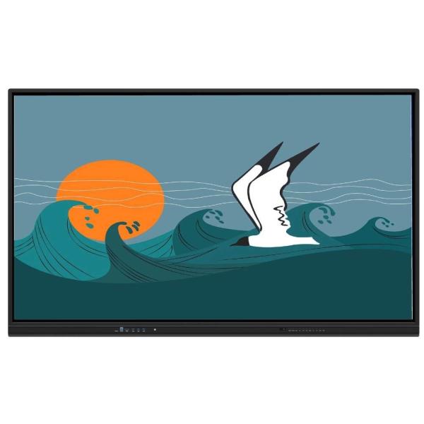 Touch Method Finger Pen Smart Board With Built-In Speakers LCD Smart Board 65 75