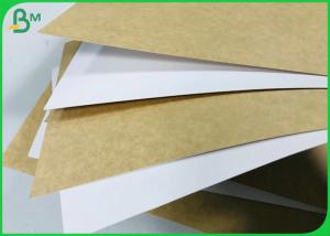 China Anti - Folding White Top Pure Kraft Liner Sheet 200g 250g For Luxury Box on sale
