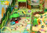 Colorful Kids Indoor Playground Equipment Forest Series With Slides Climbing