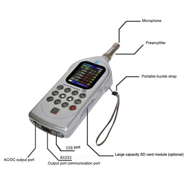 Quality Acoustic Test Instrument Noise Testing Instrument Measurement Sound Level Meter for sale