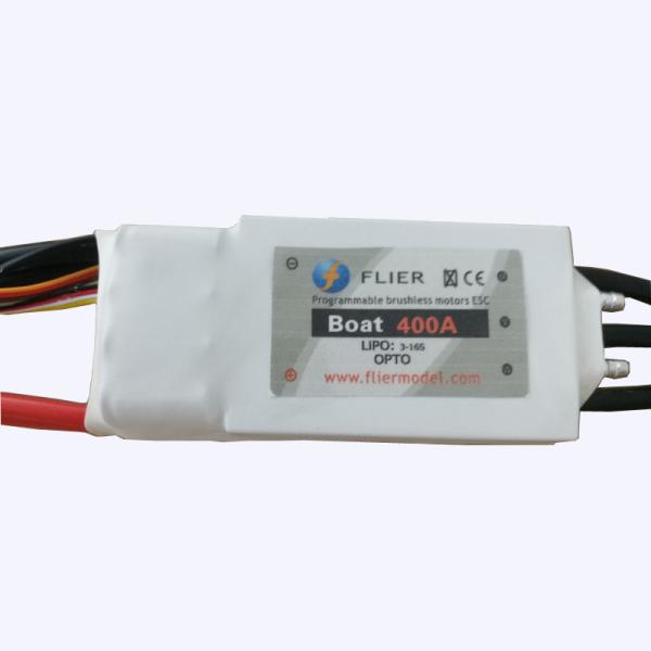 Durable Flier ESC Speed Controller , 16S 400A Brushless Rc Motor Controller