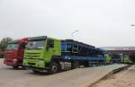 40ft Flat Deck Container Semi Trailer Bulk Cargo Transportation