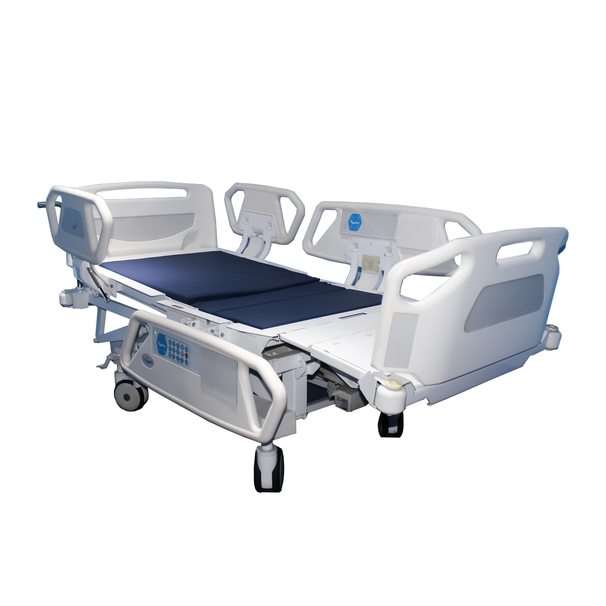 Multifunction Electric Clinic Bed Remote Control Hospital With 75 Degree
