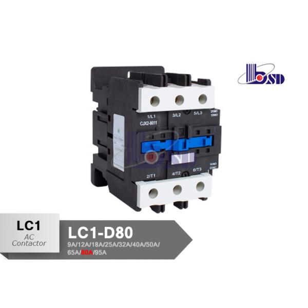 Plastic Magnetic Ac Contactor With Coil Voltage 220 Volt 80A OEM Service