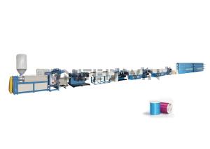 Polyamide Pa Nylon Monofilament Extrusion Machine Line 150 Holes 210KW