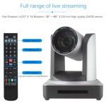 PTZ Video Conference Camera with 12x Zoom and SDI Output for Network Conference