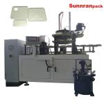 Curling Compound Lining Machine For Rectangular Square Can Lid