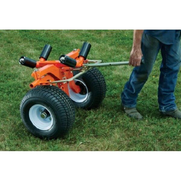 Two Wheel Pole Dolly Pole Line Hardware Cable & Pole Protection