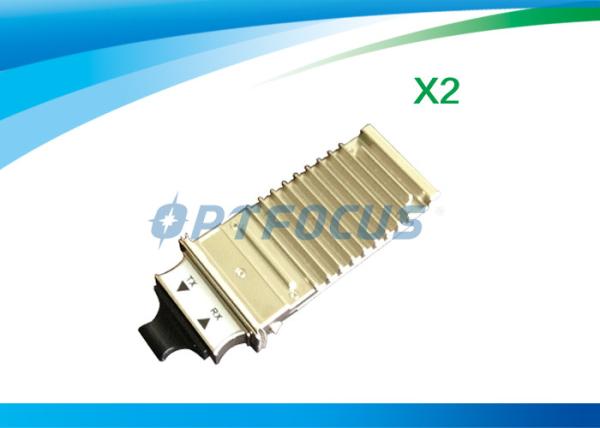 Quality 1310nm Single Mode Fiber Transceiver , 10km LC Transceiver 10gbase-sr x2 module DDM for sale