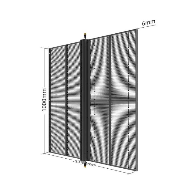 Quality Outdoor Rental Transparent Led Display Screen Facade for sale