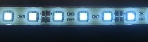 Quality Pixel Rigid Dmx SMD RGB LED Strip Light For Outdoor Building Wall 10mm PCB Width for sale