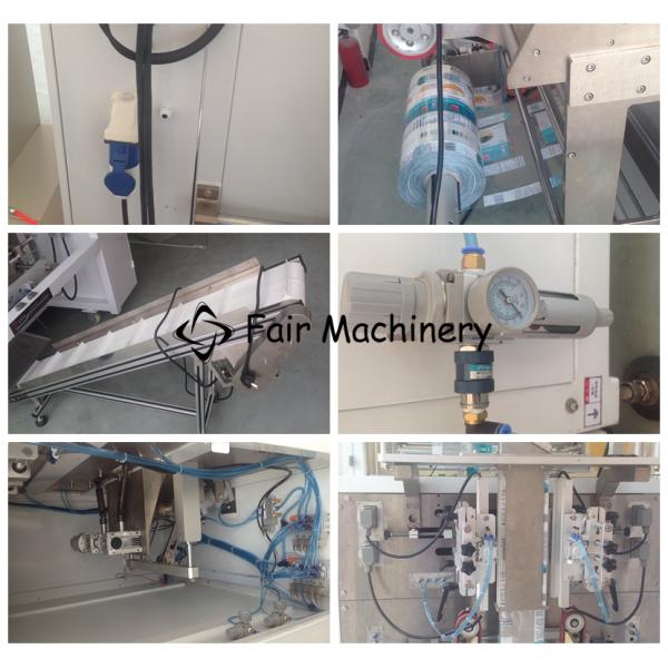 SGS 0.65mpa Chocolate Packaging Machine , 50Bag/min Counting Packaging Machine