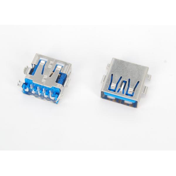 USB3.0 Female A TYPE, Ultra-thin broken board USB3.0 Connector,DIP,H=1.5, HULYN