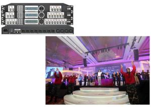 Buy cheap Night Club Power Center Control Audio Video Processor 4 In 8 Out Mixer product