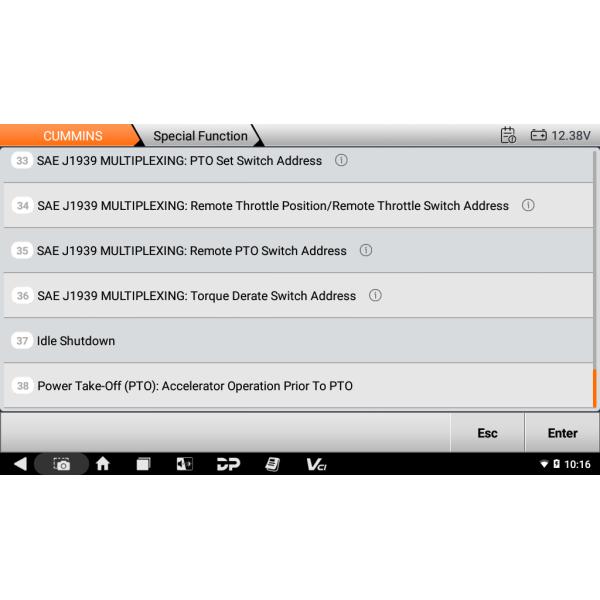 OBDSTAR ISCAN PRO SERIES CUMMINS MARINE Scanner